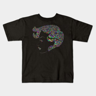 Rainbow Heart Profile Kids T-Shirt